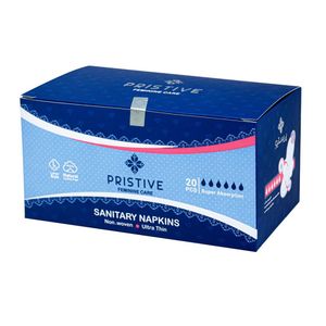 نوار بهداشتی خیلی نازک سایز بزرگ پریستیو 20 عددی