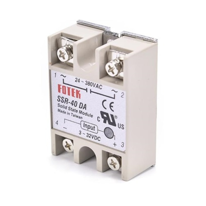 رله حالت جامد 40A تک فاز SSR-40DA