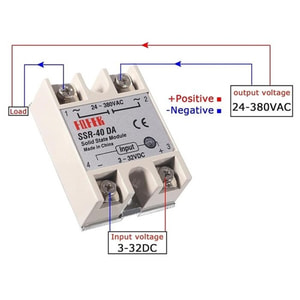 رله حالت جامد 40A تک فاز SSR-40DA