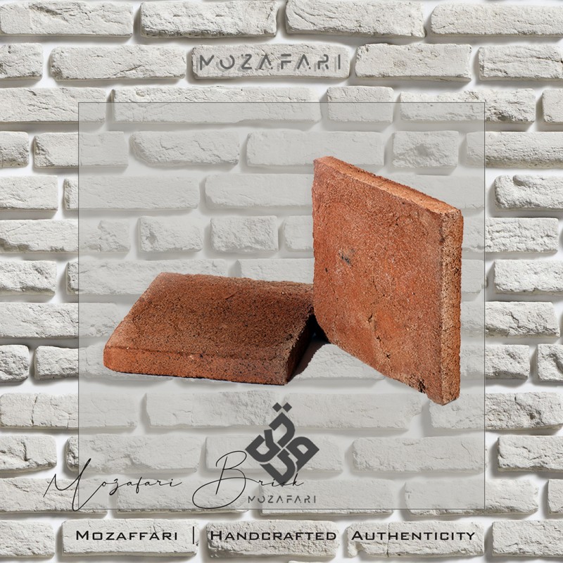 آجر (پلاک) رستیک کف فرش انگلیسی رندوم 3*20*20