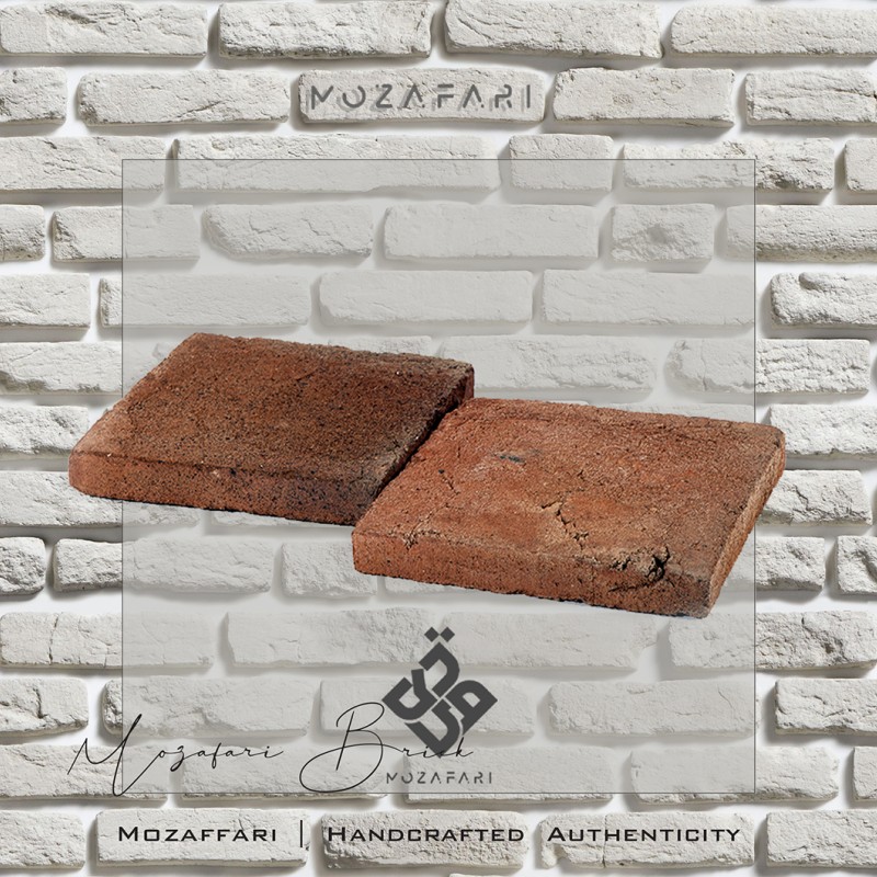 آجر (پلاک) رستیک کف فرش انگلیسی رندوم 3*20*20