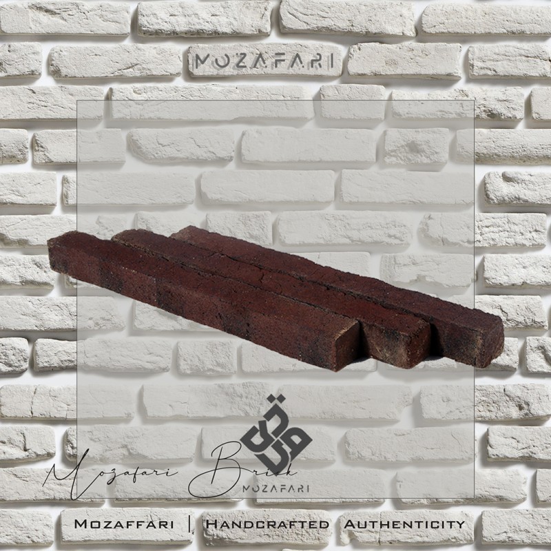 تایل رستیک انگلیسی مشکی (تک کد) 5*5*50