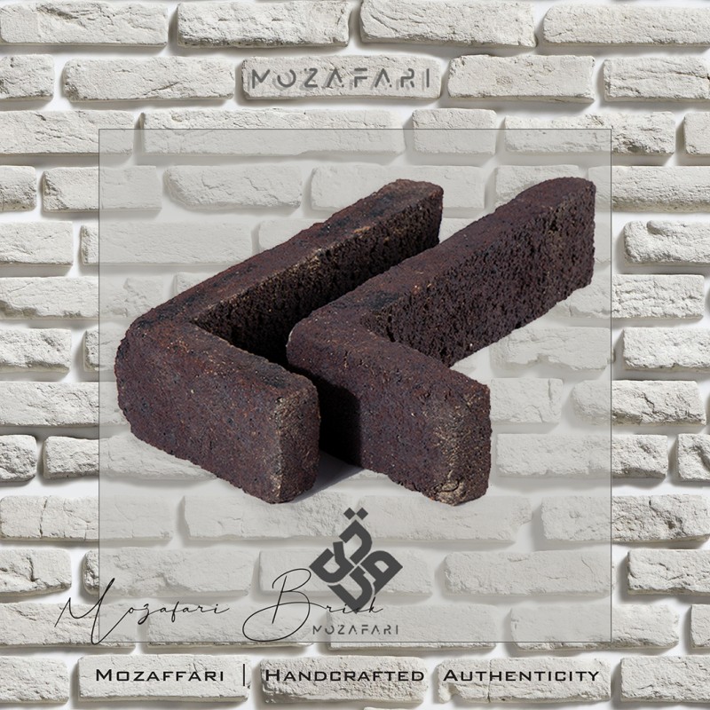 آجر (پلاک) رستیک ال (L) انگلیسی (تک کد) 6*10*24