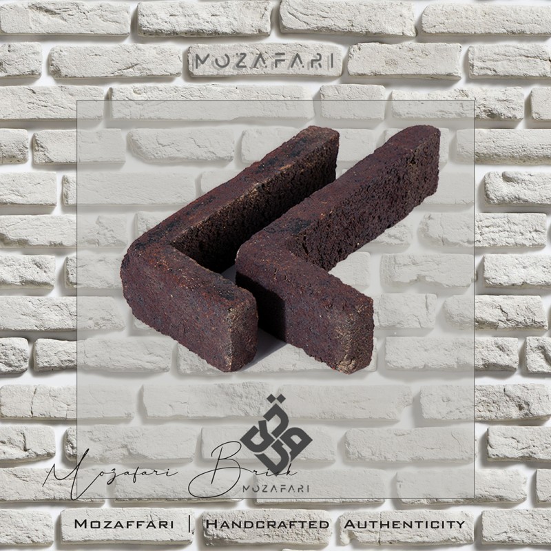 آجر (پلاک) رستیک ال (L) انگلیسی (تک کد) 6*10*24