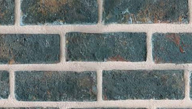 آجر هلندی فیروزه ای