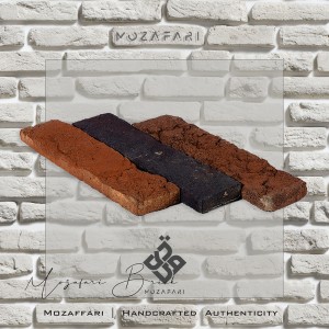 آجر (پلاک) رستیک صخره ای انگلیسی رندوم 2/5*31*7