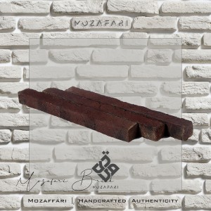 تایل رستیک انگلیسی مشکی (تک کد) 5*5*50