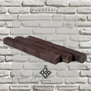 تایل رستیک انگلیسی مشکی (تک کد) 5*5*50