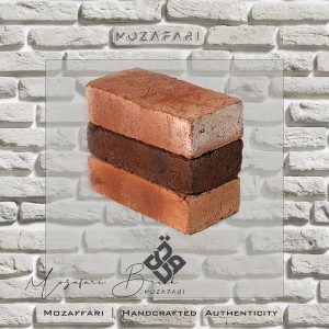 آجر (پلاک) رستیک انگلیسی (قزاقی نسوز) رندوم 5*10*20