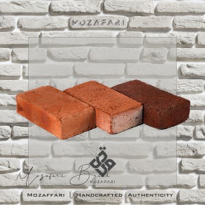 آجر (پلاک) رستیک انگلیسی (قزاقی نسوز) رندوم 5*10*20