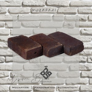 آجر (پلاک) رستیک انگلیسی مشکی تک کد(فزاقی نسوز) 5*10*20