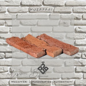 آجر (پلاک) رستیک صخره ای انگلیسی پرتغالی رندوم  2/5*21*5