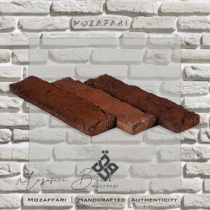 آجر (پلاک) رستیک انگلیسی  صخره ای (رندوم) 2/5*31*7