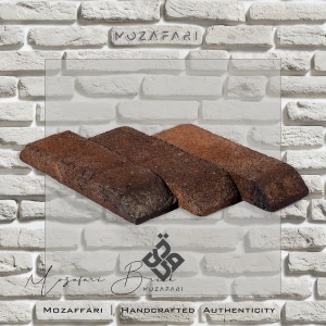 آجر (پلاک) رستیک انگلیسی طرح آبرامز (تک کد) 4*6*27