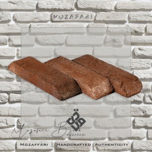 آجر (پلاک) رستیک انگلیسی  طرح آبرامز (تک کد) 4*6*27