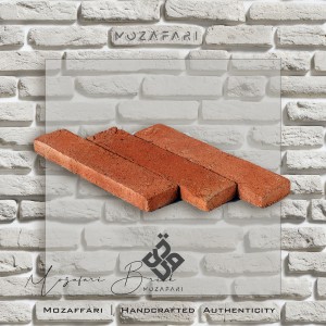 آجر (پلاک) رستیک انگلیسی روشن (تک کد) 2/5*6*24