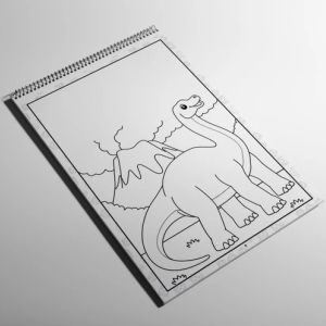 سفارش طراحی رنگ آمیزی دایناسورها - فایل PDF