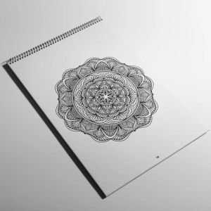 سفارش طراحی رنگ آمیزی ماندالا - فایل PDF