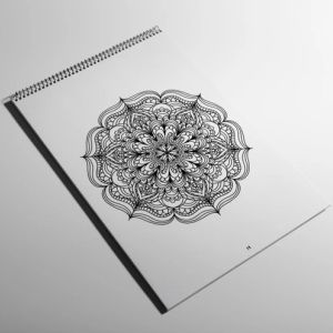 سفارش طراحی رنگ آمیزی ماندالا - فایل PDF