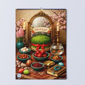 سفارش طراحی تقویم سال 1405 طرح اسدالله علی