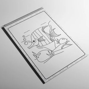 سفارش طراحی رنگ آمیزی حیوانات دریایی 