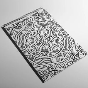 سفارش طراحی رنگ آمیزی ماندالا 2