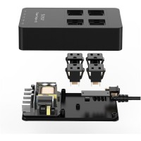 چند راهی برق و شارژر   HPC-4A5U-V1