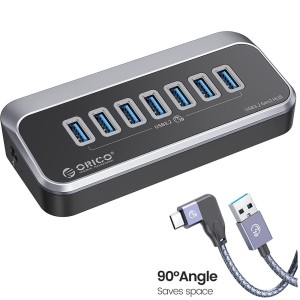 هاب ۷ پورت USB 3.2 اوریکو | مدل M37A-G2