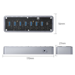 داک استیشن ۱۲ پورت USB3.0 اوریکو | مدل OMI-12P