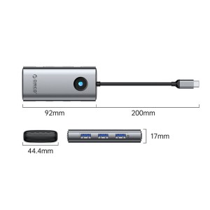 هاب USB-C اوریکو | مدل PW11-6P