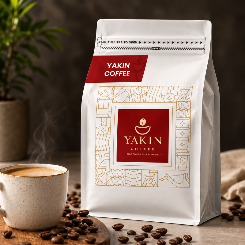 پودر قهوه ترک 20% عربیکا 80% روبوستا یاکین لند - 500 گرم