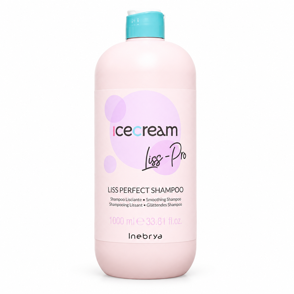 شامپو صافکننده و ضد وز اینبریا مدل Ice Cream Liss-Pro Liss Perfect حجم 1000 میلیلیتر