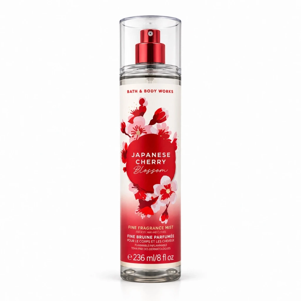بادی میست زنانه بث اند بادی ورکس Japanese Cherry Blossom حجم 236 میل