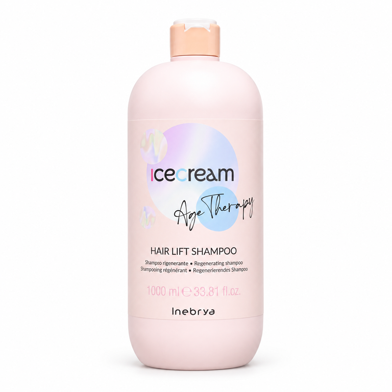 شامپو احیاکننده مو اینبریا مدل Ice Cream Age Therapy Hair Lift حجم 1000 میلی‌لیتر