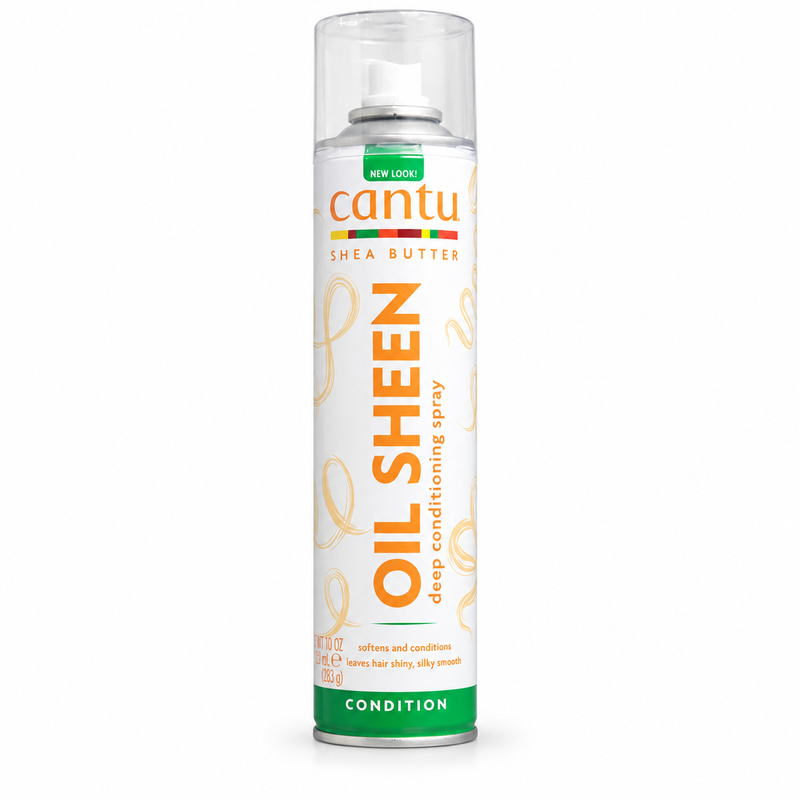 اسپری روغنی براق‌کننده و نرم‌کننده مو کانتو مدل Oil Sheen Deep Conditioning Spray حجم 283 گرم