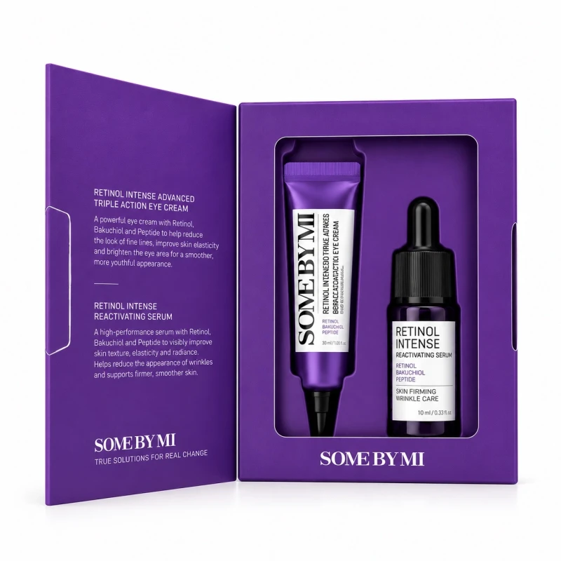 کیت رتینول سام بای می Retinol Intense Trial Kit شامل سرم و کرم دور چشم