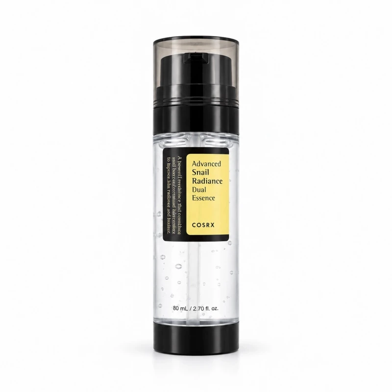 اسنس دوگانه حلزون و نیاسینامید کوزارکس Advanced Snail Radiance Dual Essence حجم 80 میل