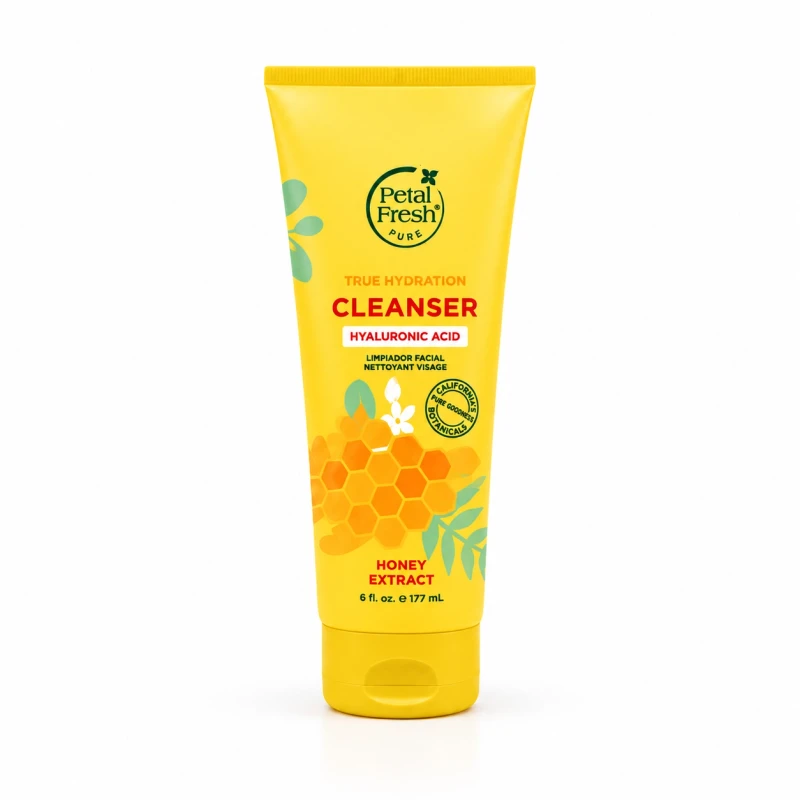 ژل شستشوی آبرسان هیالورونیک اسید پتال فرش True Hydration Cleanser حجم 177 میل