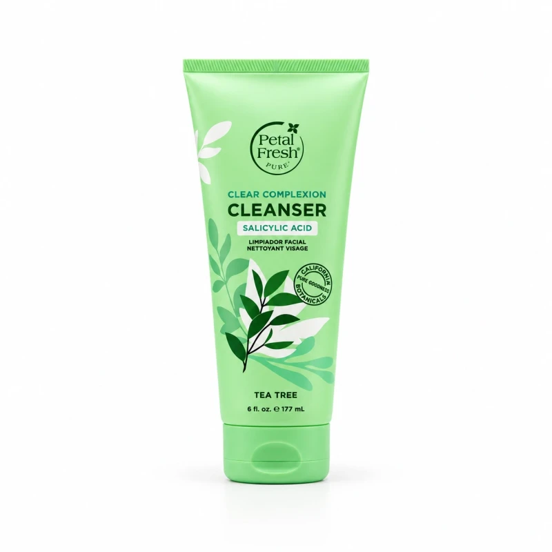 ژل شستشوی ضدجوش سالیسیلیک اسید پتال فرش Clear Complexion Cleanser حجم 177 میل