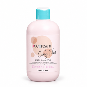 شامپو آبرسان موهای فر اینبریا مدل Ice Cream Curly Plus Curl Shampoo حجم 300 میلی‌لیتر