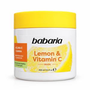 ماسک مو لیمو و ویتامین C باباریا Babaria Lemon & Vitamin C حجم ۴۰۰ میلی‌لیتر