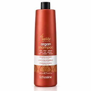 شامپو مغذی آرگان اکوس لاین مدل Seliar Argan حجم 1000 میلی‌لیتر