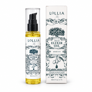 روغن آرگان مو لولیا لی مدل Argan Elixir Oil Anti UV حجم 80 میلی‌لیتر