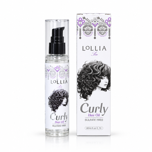 روغن موهای فر لولیا لی مدل Curly Hair Oil حجم 80 میلی‌لیتر