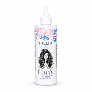 کرم موهای فر لولیا لی مدل Curly Hair Cream فاقد سولفات