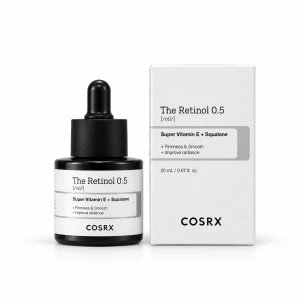 سرم رتینول کوزارکس روغنی ۰.۵ [کاهش چین و چروک و ضد آکنه]The Retinol 0.5 Oil حجم 20 میل