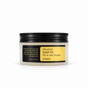 کرم حلزون ترمیم‌کننده و آبرسان کوزارکس Advanced Snail 92 All In One Cream حجم 100 گرم