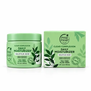 کرم مرطوب‌کننده ضدجوش پتال فرش Clear Complexion Daily Moisturizer سالیسیلیک اسید حجم 118 میل
