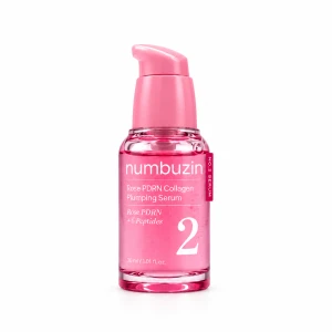 سرم PDRN رز و کلاژن  حجم دهنده نامبوزین شماره 2 Rose PDRN Collagen Plumping Serum حجم 30 میل