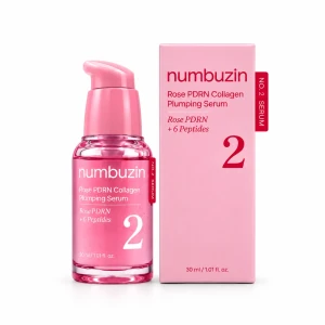 سرم PDRN رز و کلاژن  حجم دهنده نامبوزین شماره 2 Rose PDRN Collagen Plumping Serum حجم 30 میل